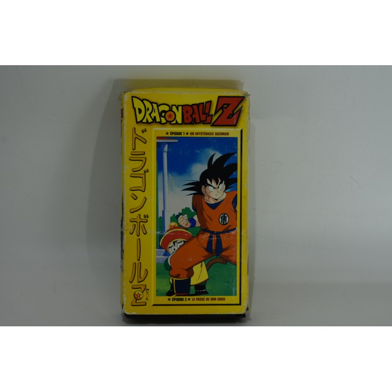 Dragon Ball Z Numéro 1 cassette vidéo vhs k7 épisode 1 et 2 un mystérieux guerrier le passé de son goku