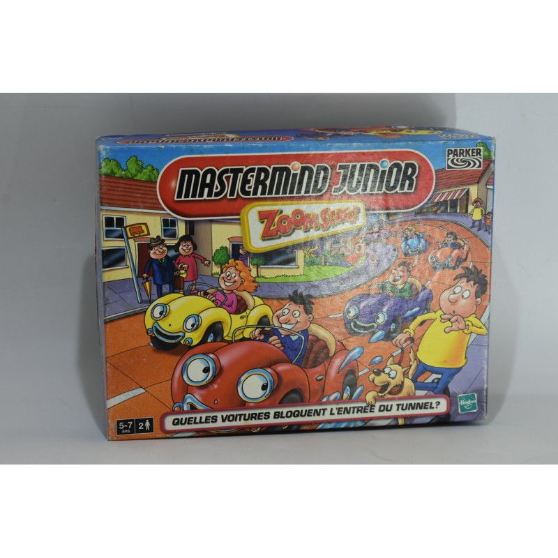 Mastermind Junior Zoom Street Edition Parker Hasbro jeu de déduction voitures logique