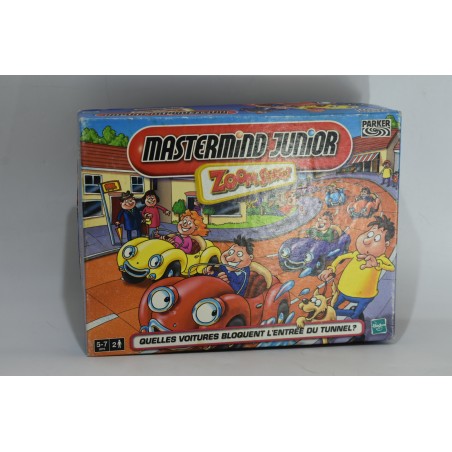Mastermind Junior Zoom Street Edition Parker Hasbro jeu de déduction voitures logique