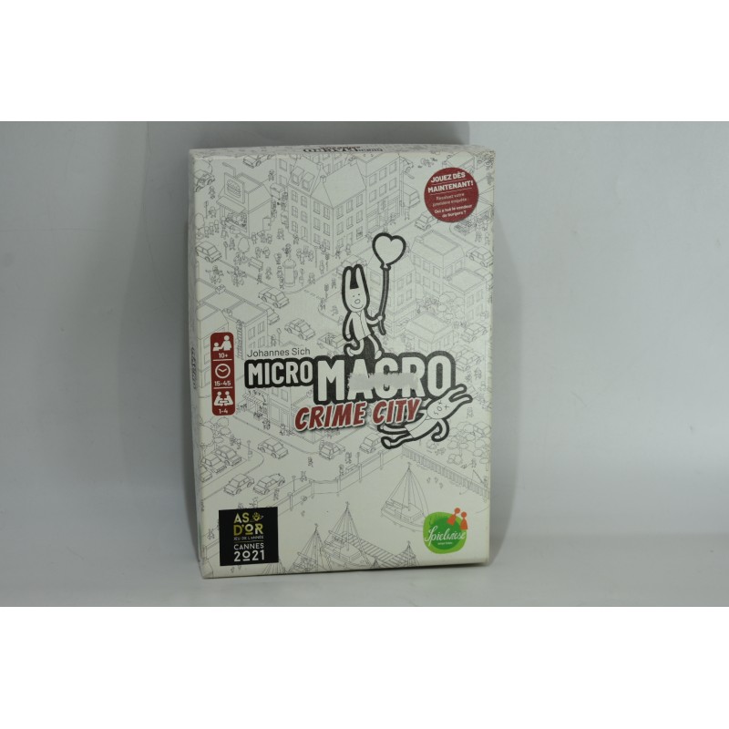 Micro Macro Crime City Edition Speilwiese blackrock games jeux de société as d'or jeu de l'année blackrock games