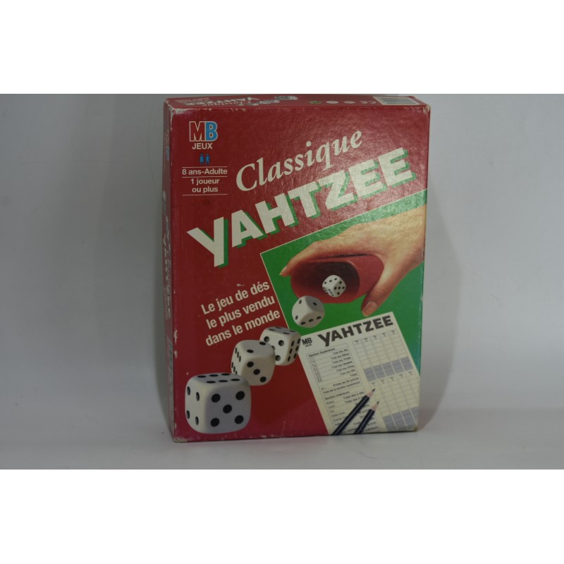 Yahtzee Classique 1997 mb jeux hasbro jeu de société yam dés dé a lancer 421