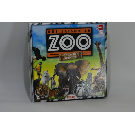 Une saison au Zoo le jeu du soigneur Edition Lansay jeux de société