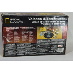 Volcan et tremblement de terre National Geographic jeu de science et vie nature découvertes jeux expérience