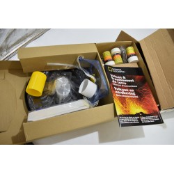 Volcan et tremblement de terre National Geographic jeu de science et vie nature découvertes jeux expérience