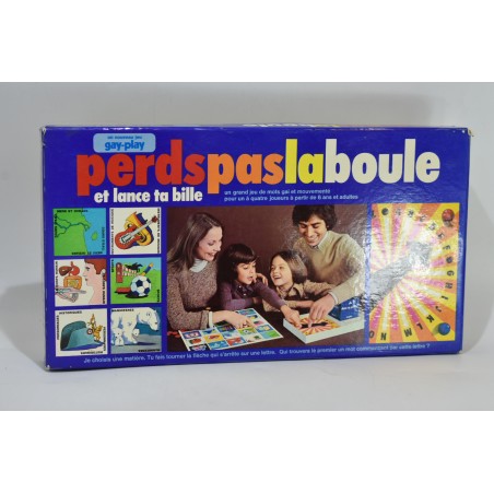 Perds pas la boule Et lance ta bille ! Edition Gay Play jeux retro famille jeu de société
