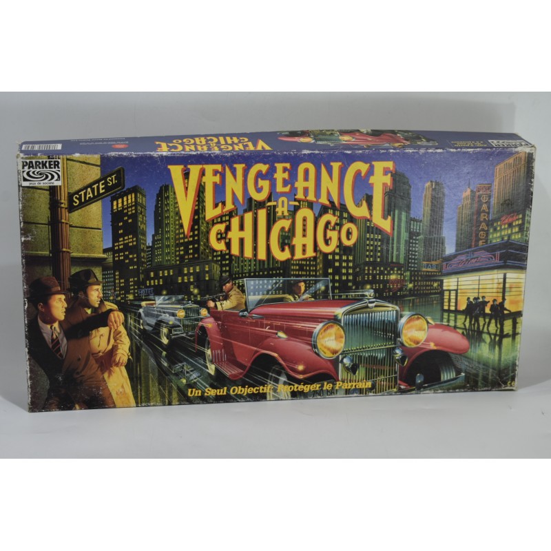 Vengeance a Chicago Edition Parker jeu de société jeux parrain mafia gang al capone tonka années 30