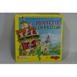 Ploufette en Mission Edition Haba jeu de société jeux d'adresse mémoire château grenouille 3D