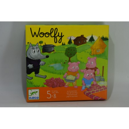 Woolfy Edition Djeco Jeu De Société Jeux De Coopération Les 3 Petits Cochons Loups...