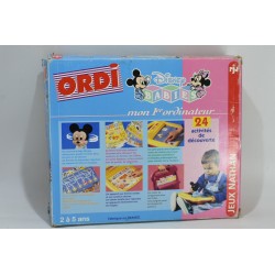 Ordi Disney Mon 1er ordinateur Babies electronic jeux Nathan 1994 jeu jouet électronique