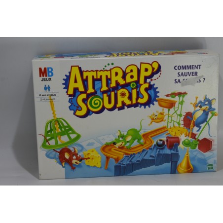 Attrap'Souris Mb Jeux 1999 Hasbro Jeu De Société Attrape Attrapes Chat souris