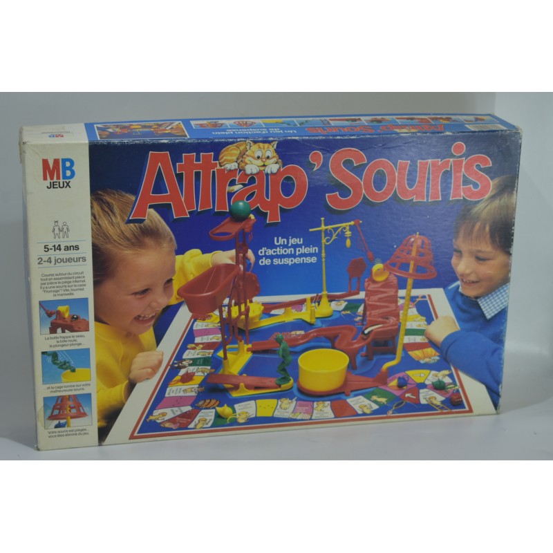 Attrap'Souris Mb Jeux action suspens jeu attrapes souris chat