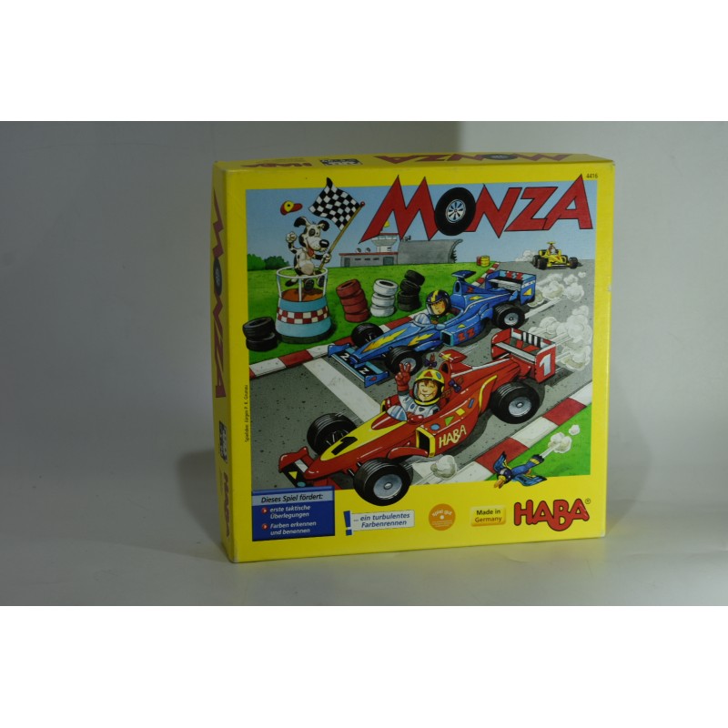 Monza Edition Haba jeu de société formule 1 grand prix monaco voiture de course jeux bois automobile