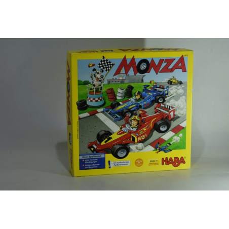 Monza Edition Haba jeu de société formule 1 grand prix monaco voiture de course jeux bois automobile