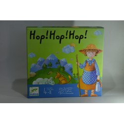 Hop ! Hop ! Hop ! Edition Djeco jeu de société jeux de coopération bergerie mouton