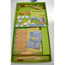 Hop ! Hop ! Hop ! Edition Djeco jeu de société jeux de coopération bergerie mouton