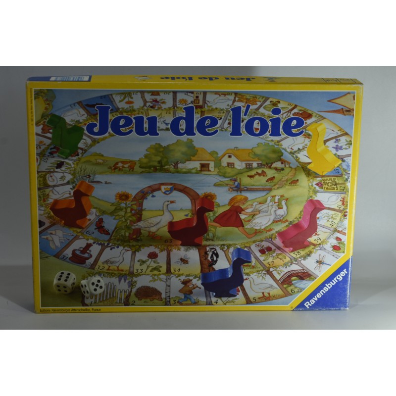 Jeu de l'Oie 1987 Edition Ravensburger jeux de société Epinal parcours vintage ganzenboard