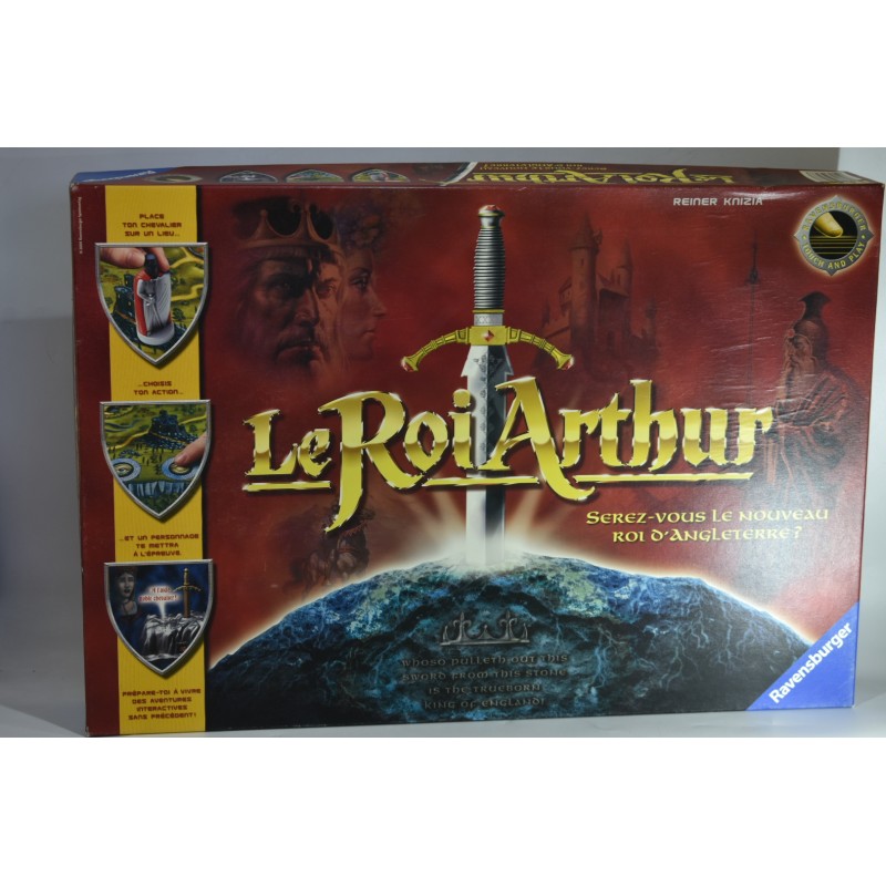 Le Roi Arthur Edition Ravensburger jeu de société électronique camelot kaamelott Excalibur