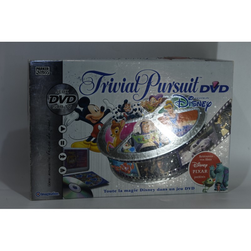 Trivial Pursuit ediiton DVD TV Disney Pixar Jeux Parker Jeu De Société