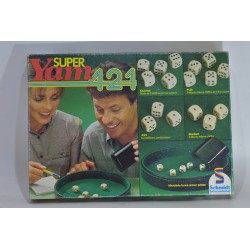 Super Yam 421 jeux Schmidt International jeu de société poker dés modele de luxe piste gobelets dé a jouer