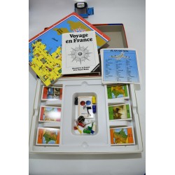 Voyage en France Edition Ravensburger 1982 jeu de société jeux richesses europe monde