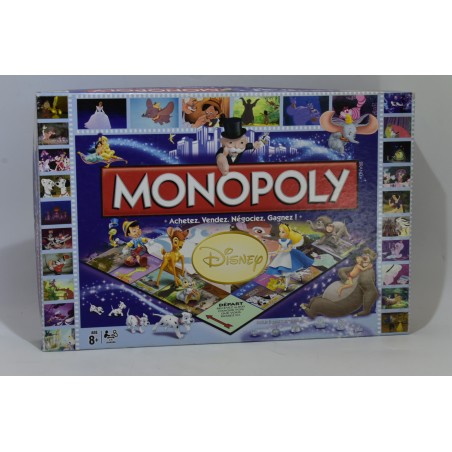 Monopoly Edition Disney jeu de société parker hasbro winning moves pions exclusif mickey