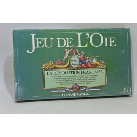 Jeu de l'Oie La revolution francaise club jeux nathan pion mariane musée carnavalet prise de la bastille roi epinal