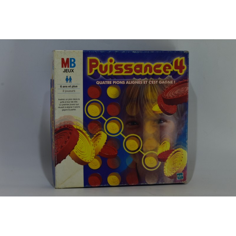 Puissance 4 Edition Mb jeux 1999 Hasbro jeu de société quatre pions alignés advance flip classique