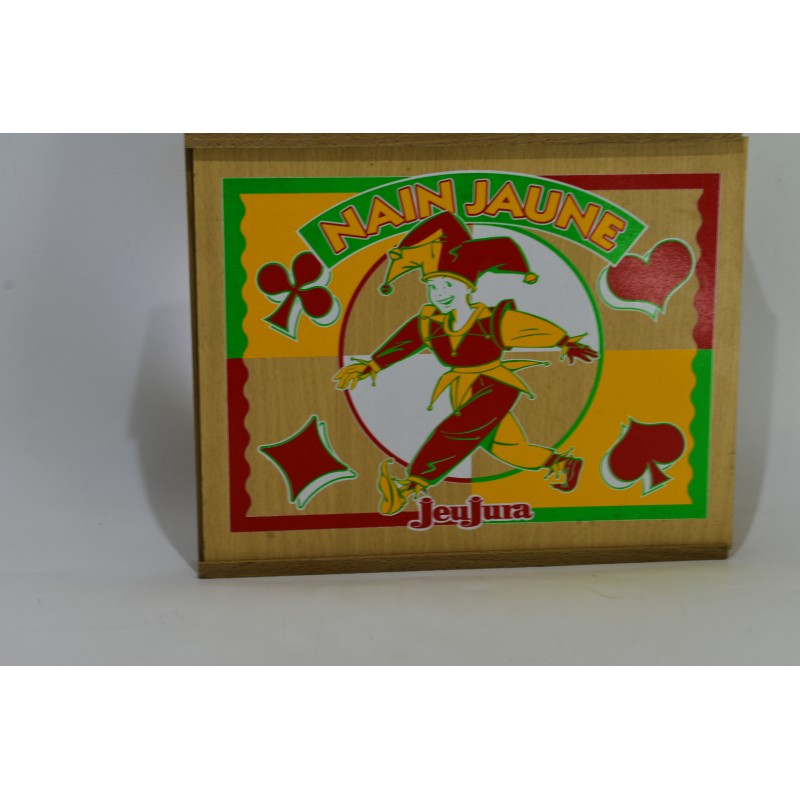 Nain Jaune Jeujura jeu de société coffret bois cartes a jouer paris mises jeux jura réédition ancien