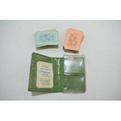 Coffret pochette 2 jeux de cartes a jouer Patience Kennen Sie Schon jeu patiencen