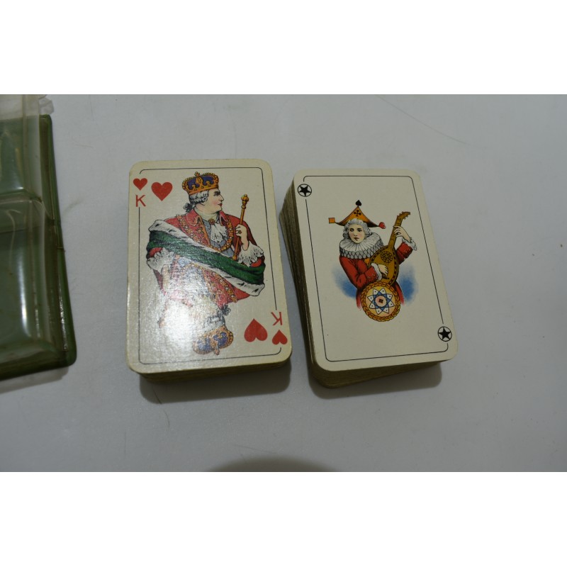 Coffret pochette 2 jeux de cartes a jouer Patience Kennen Sie Schon jeu patiencen