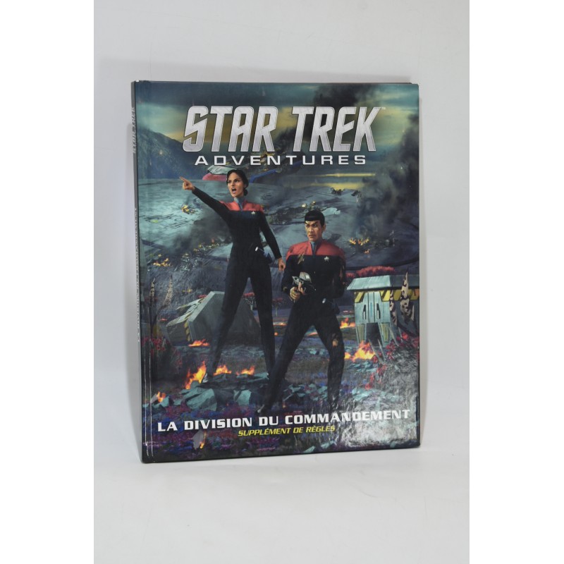 Star Trek Adventures La division du commandement supplément de règles livre jeu jeux livres