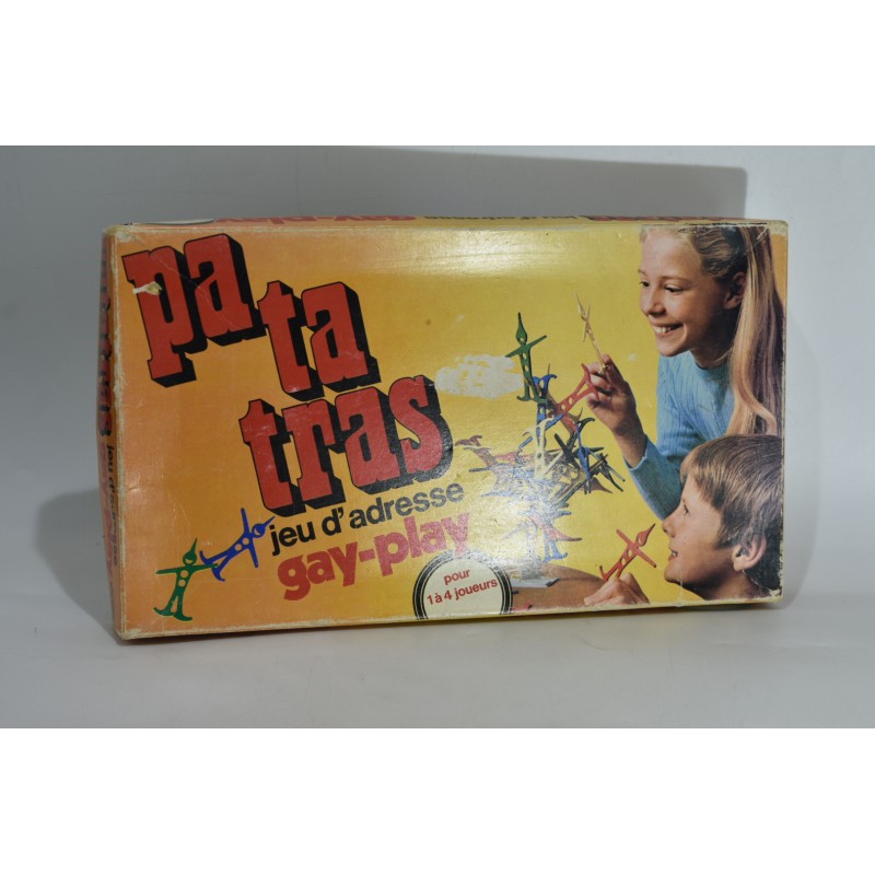 Pa ta tras ! jeu d'adresse Gay Play patatras clown equilibriste jouet vintage jeu de société