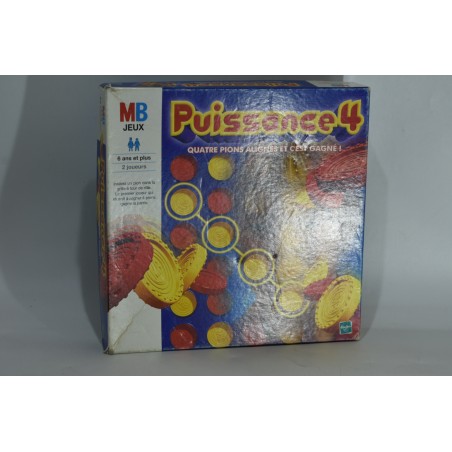 Puissance 4 Mb jeux Edition 1999 Hasbro jeu de société quatre pions alignés advance flip classique