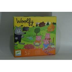 Woolfy Djeco Edition Jeu De Société Jeux De Coopération Les 3 Petits Cochons Loups...