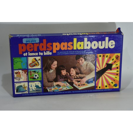 Perds pas la boule Et lance ta bille ! Gay Play Edition jeux retro famille jeu de société