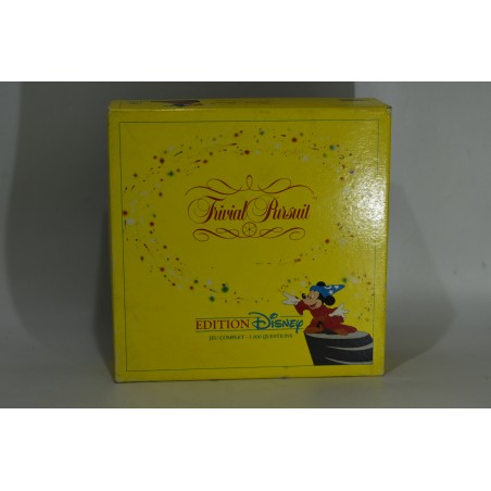 Trivial Pursuit Edition Disney 1992 Parker Horn Abbot jeux de société jeu vintage complet mickey fantasia