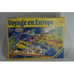 Voyage en Europe Edition 1980 Ravensburger jeu de société autour du monde france jeux