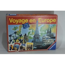 Voyage en Europe Edition 1990 Ravensburger jeu de société autour du monde france jeux