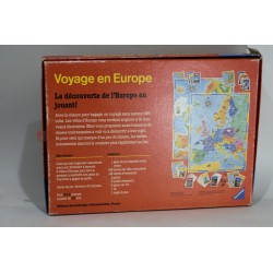 Voyage en Europe Edition 1990 Ravensburger jeu de société autour du monde france jeux