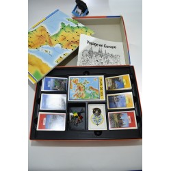 Voyage en Europe Edition 1990 Ravensburger jeu de société autour du monde france jeux