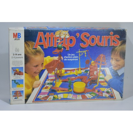 Attrap'Souris Mb Jeux suspens action jeu attrapes souris chat