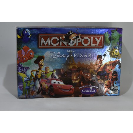 Monopoly Disney Pixar Edition Parker Hasbro jeu de société ratatouille 2007 jeux