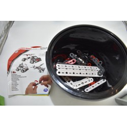 Meccano Junior 180000 Spin master baril 150 pièces bucket jeu jouet construction