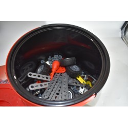 Meccano construction seau baril bucket 0257 spin master 150 pièces jeu jouet 10 modeles