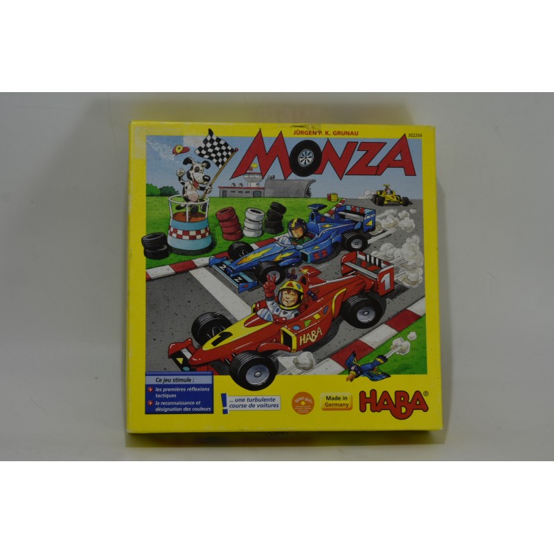 Monza Haba Edition jeu de société formule 1 grand prix monaco voiture de course jeux bois automobile