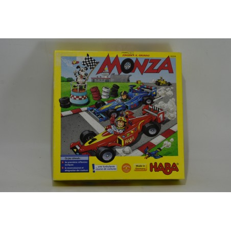 Monza Haba Edition jeu de société formule 1 grand prix monaco voiture de course jeux bois automobile