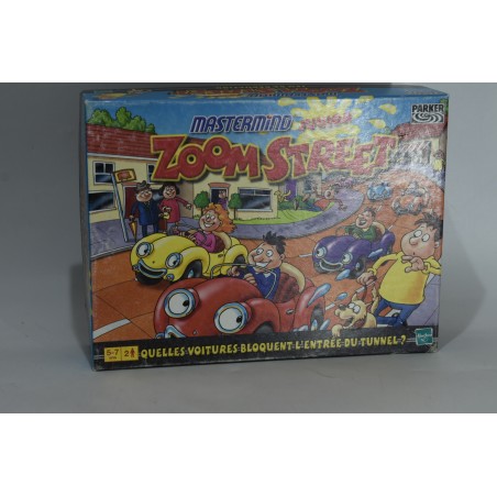Mastermind Zoom Street Junior  Edition Parker Hasbro jeu de déduction voitures logique