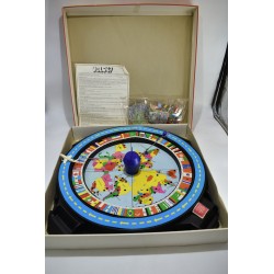 Vol 747 1979 Scolarma  Jeu De Société Jouet Course Autour Du Monde Voyage