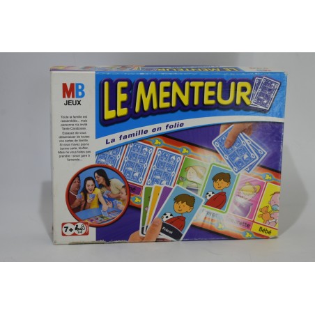 Le Menteur Edition Hasbro jeu de société Mb jeux vintage  la famille en folie