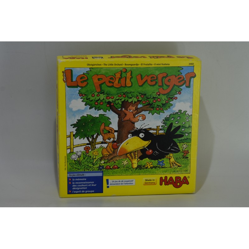 Le petit verger Haba Edition mes premiers jeu jeux de société  eveil